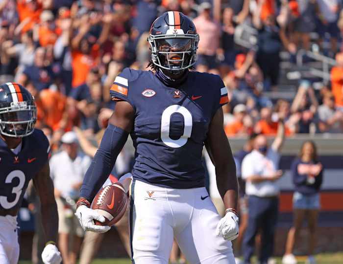 Jelani Woods, Virginia Cavaliers football